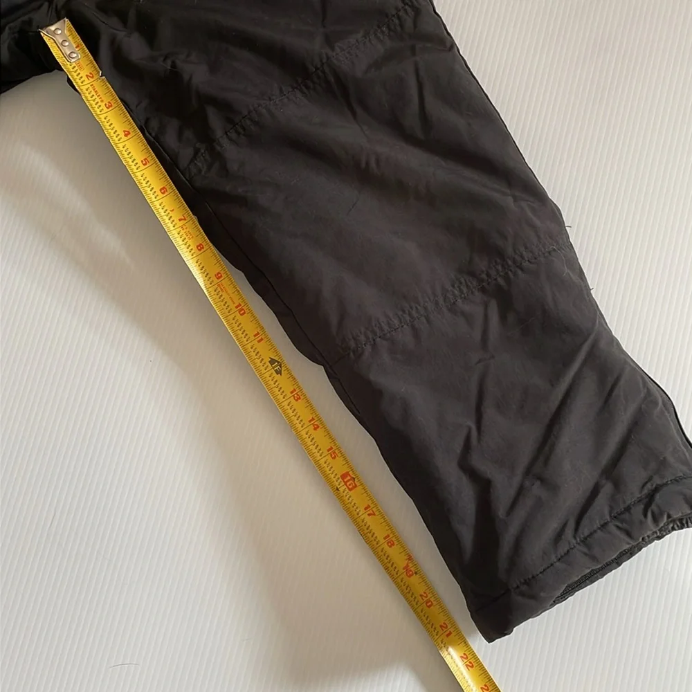 Faded Glory black bib overall snow pants.  Size medium